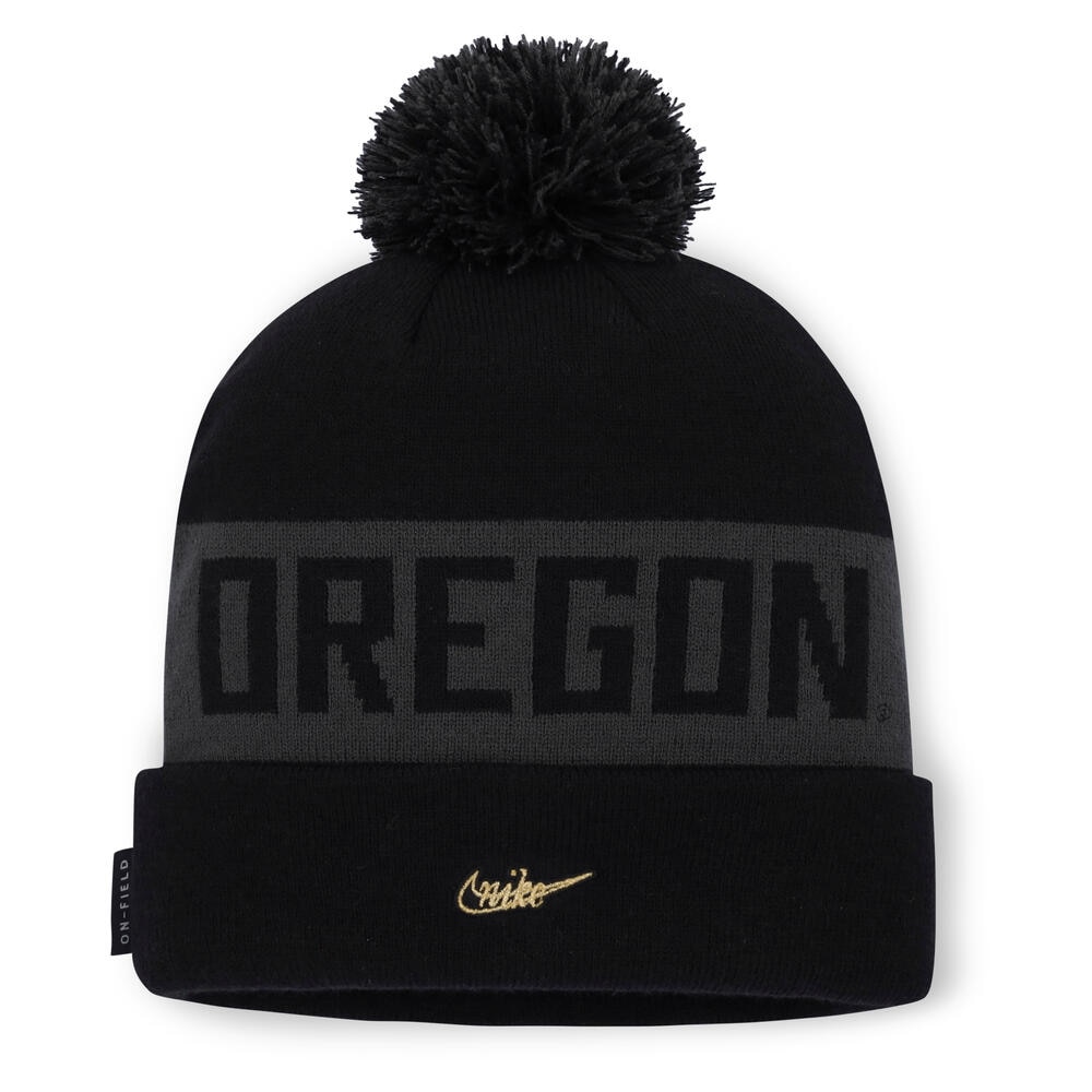 Classic Oregon O, Nike, Grey, Beanie, Acrylic, Accessories, Unisex, 2025, Hat, 945957